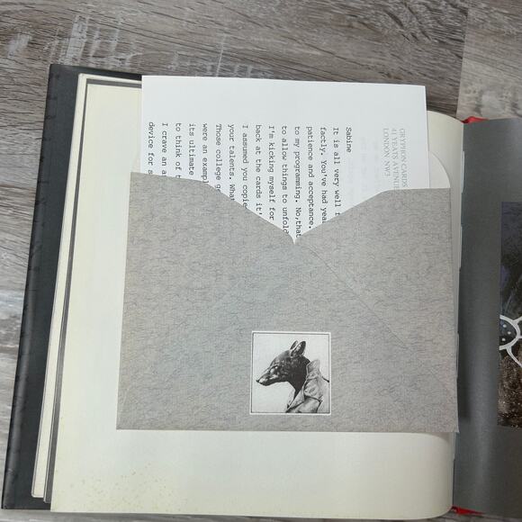 Griffin & Sabine Hardcover Book Bundle by Nick Bantock Set of 2 Illustrated - Picture 7 of 10